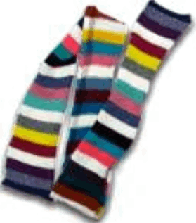 Multi-Colour Knitted Scarf